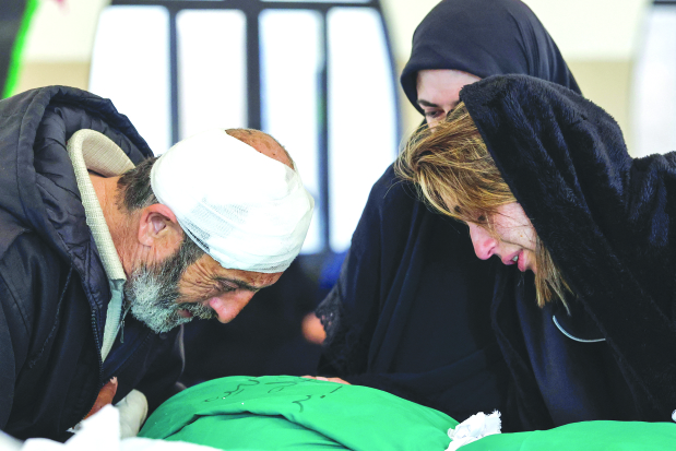 Five killed as Israel pounds Lebanon